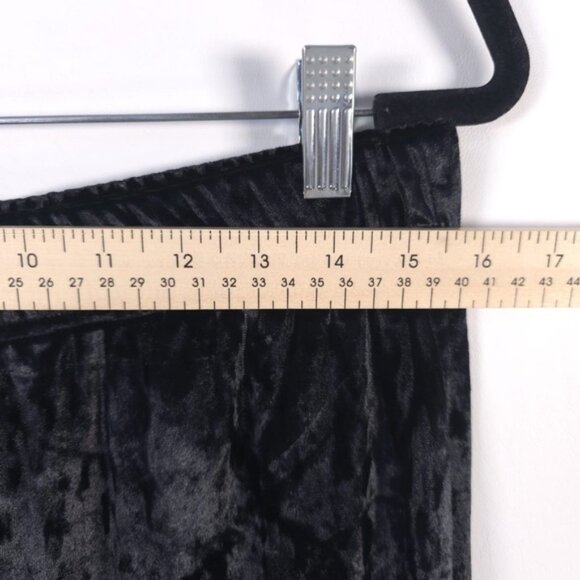 NWT Fabletics Go-To Crushed Velour Velvet Wide Leg Elastic Pull on Pants Tall LG - Picture 10 of 16